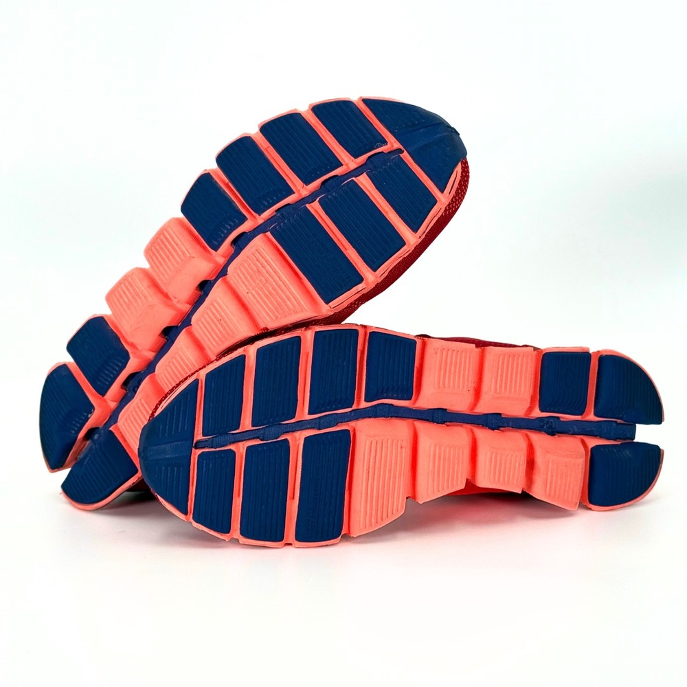 On Cloud X Womens 6.5 Running Shoes Red Orange Athletic Gym Training Sneakers - Picture 9 of 10
